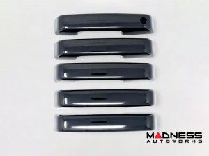Ford Bronco Door Handle Cover Kit - 4 Door - Gloss Black - 5pc Kit - w/o button
